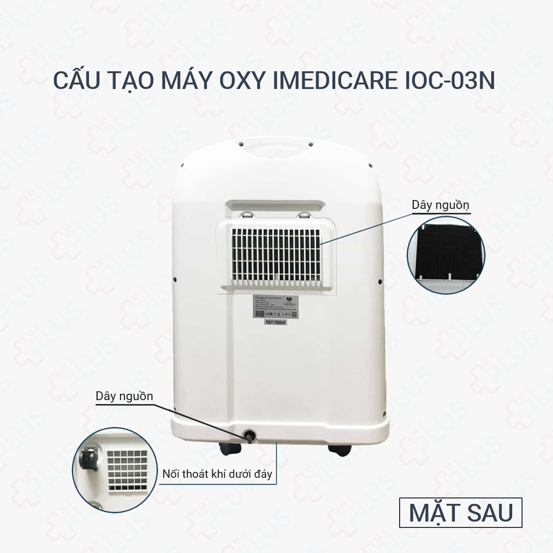 Máy tạo oxy iMediCare iOC-03N 3Lít