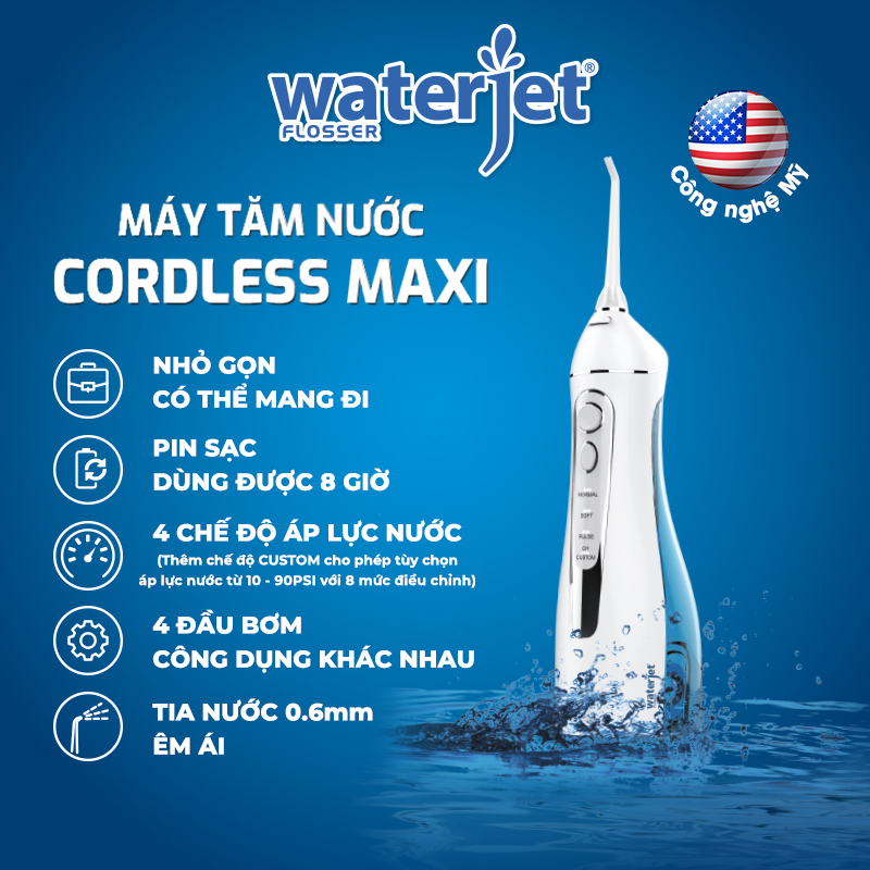 Máy tăm nước Waterjet Cordloss Maxi