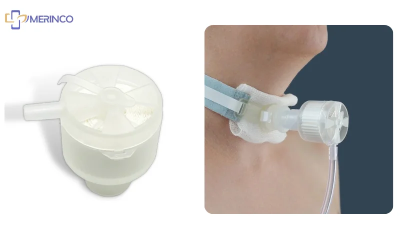 làm ẩm mở khí quản HME
