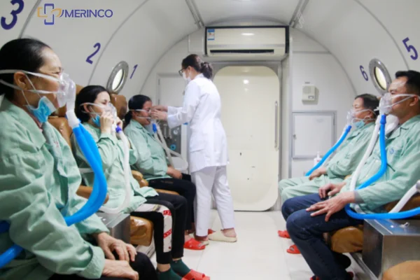 buồng oxy cao áp nhiều người