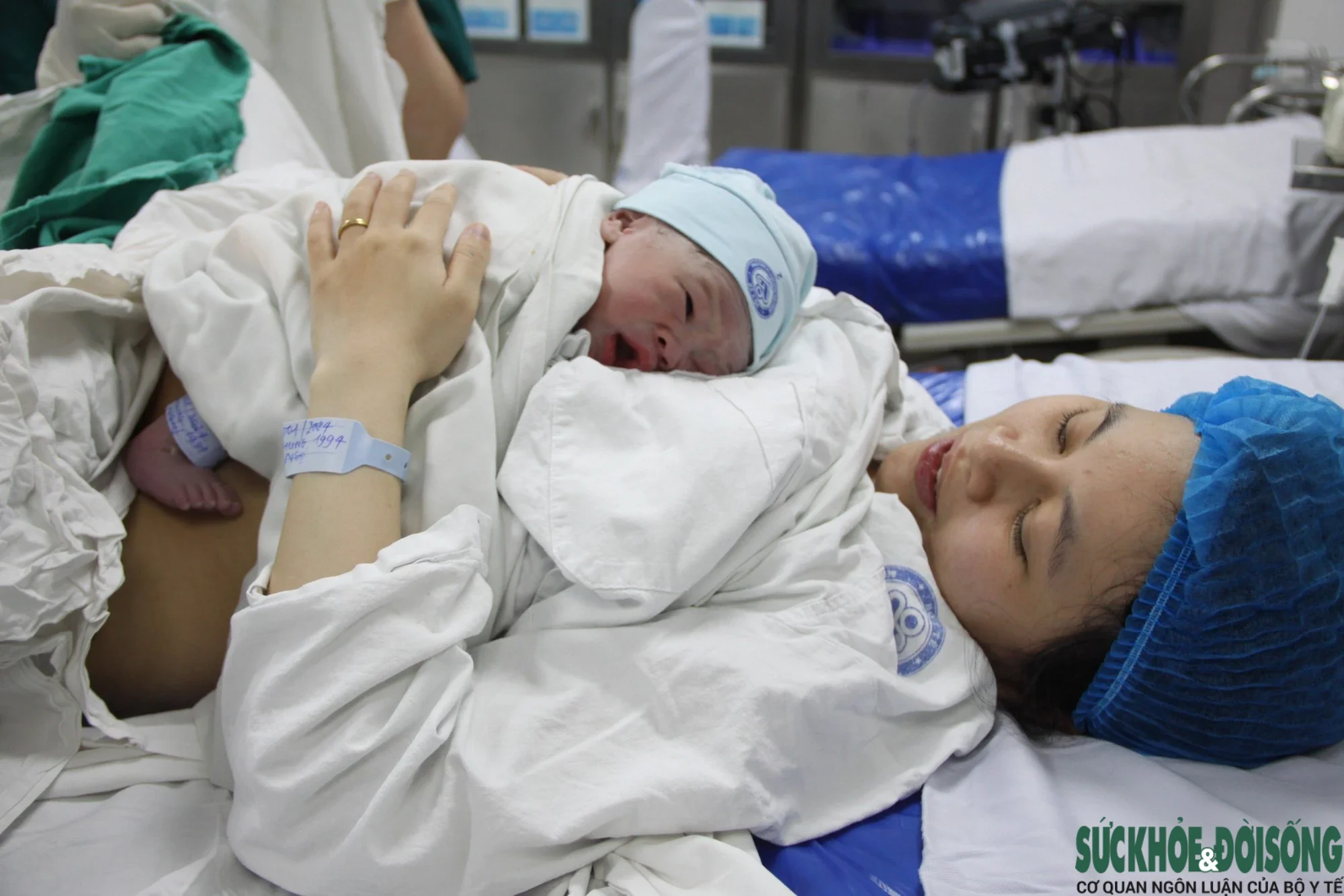 Hình ảnh đáng yêu của những em bé chào đời năm 2024- Ảnh 1. Hình ảnh đáng yêu của những em bé chào đời năm 2024- Ảnh 1.