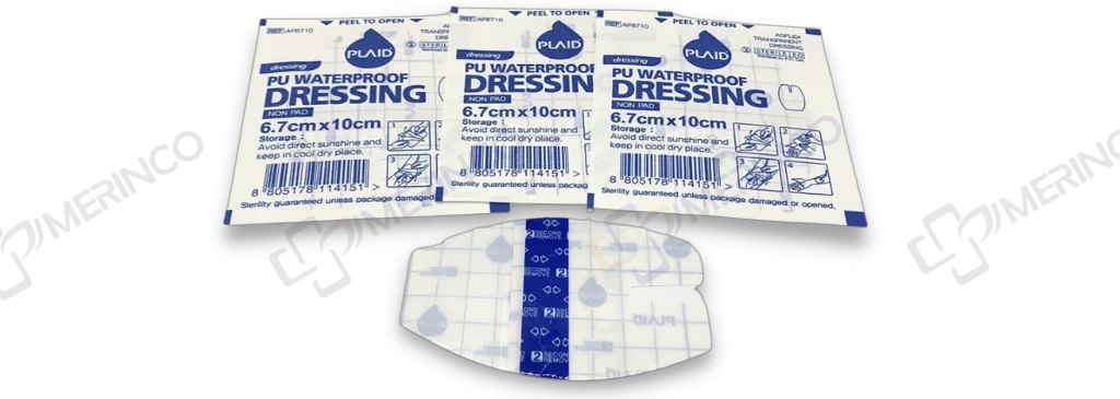 Băng keo cố định kim luồn không thấm nước không gạc Adflex - IV 6.7cmx10cm