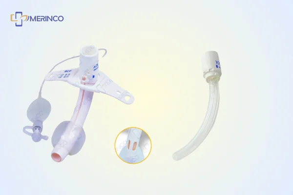 mở khí quản 2 nòng có bóng có cửa sổ