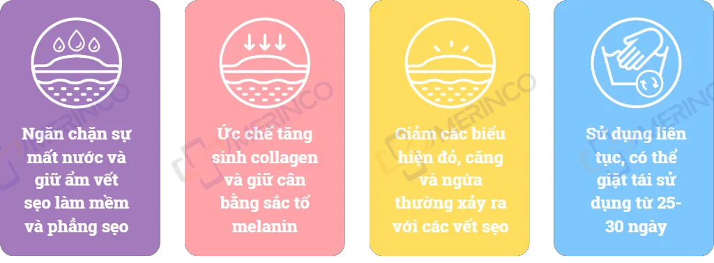 Miếng dán silicone trị sẹo RemScar® TR 3.5cmx15cm
