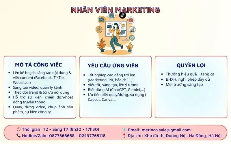 nhân viên marketing