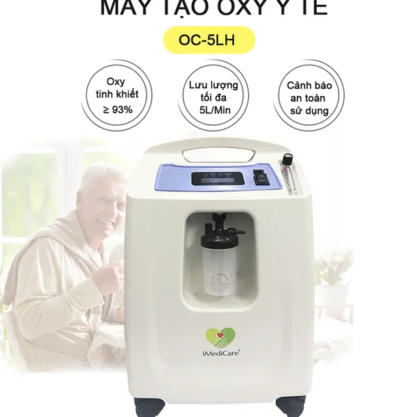 7 lời khuyên đảm bảo sự an toàn của máy tập trung oxy/ Máy tạo oxy