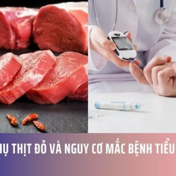 Tiêu thụ thịt đỏ và nguy cơ mắc bệnh tiểu đường tuýp 2