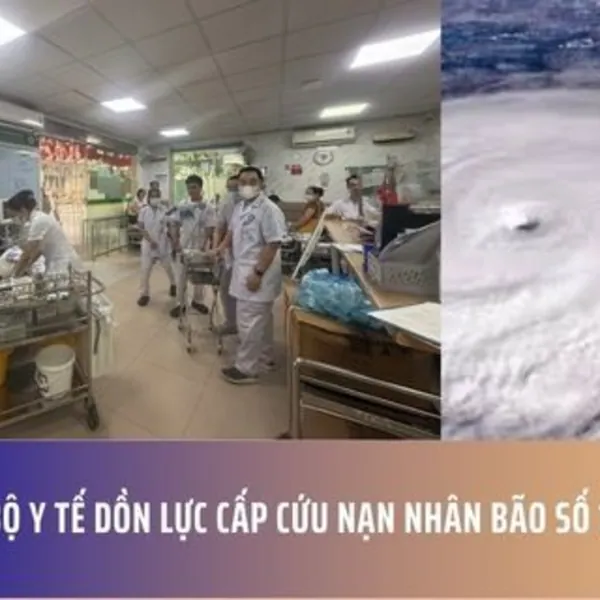 Bộ Y Tế Dồn Lực Cấp Cứu Nạn Nhân Bão Số 10