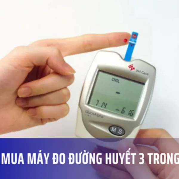 Có nên mua máy đo đường huyết 3 trong 1?