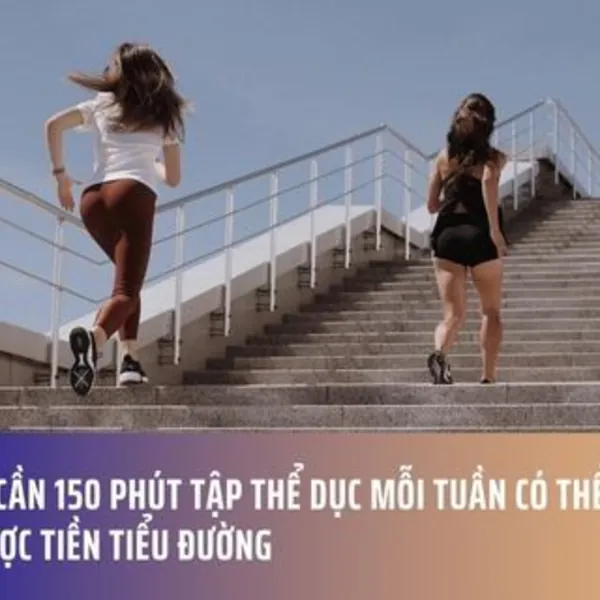 Chỉ cần 150 phút tập thể dục mỗi tuần có thể đảo ngược tiền tiểu đường