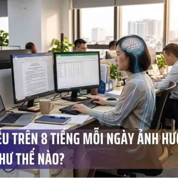 Ngồi Nhiều Trên 8 Tiếng Mỗi Ngày Ảnh Hưởng Đến Não Bộ Như Thế Nào?