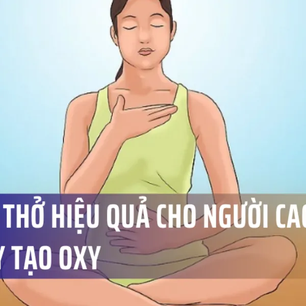 Bài tập thở hiệu quả cho người cao tuổi với máy tạo oxy