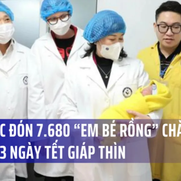 3 ngày Tết Giáp Thìn, cả nước đón 7.680 "em bé rồng" chào đời