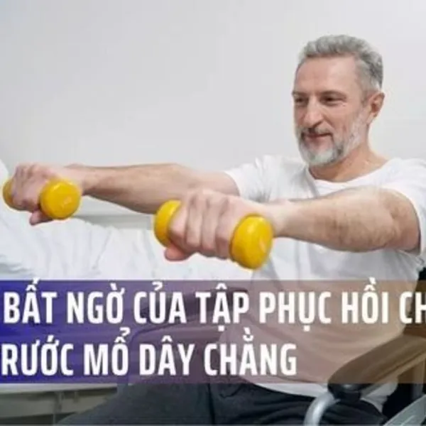 Đột phá hiệu quả mổ đứt dây chằng nhờ phục hồi chức năng trước phẫu thuật