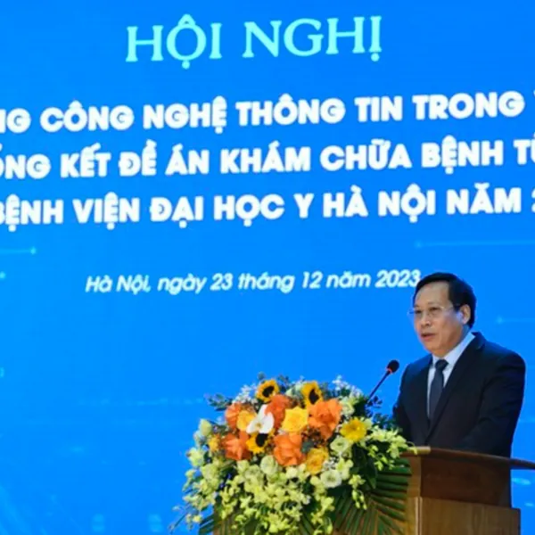 Thứ trưởng Bộ Y tế: Quyết tâm chuyển đổi số, công nghệ thông tin y tế sẽ phát triển