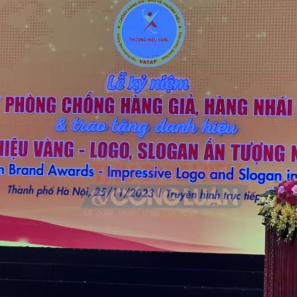 Vinh danh các doanh nghiệp được trao tặng danh hiệu “Thương hiệu Vàng – Logo, Slogan ấn tượng” – năm 2023