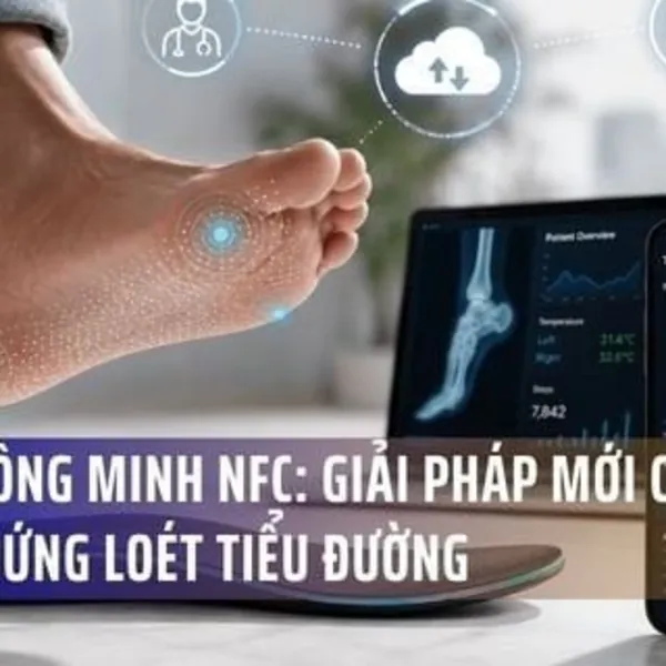 Gạc Thông Minh NFC: Giải Pháp Mới Chống Lại Biến Chứng Loét Tiểu Đường Nguy Hiểm