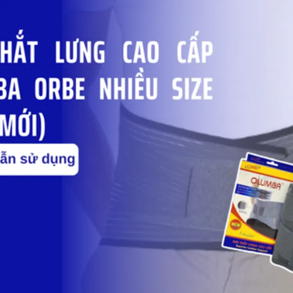 Hướng dẫn sử dụng đai thắt lưng cao cấp Olumba Orbe nhiều size (mẫu mới)