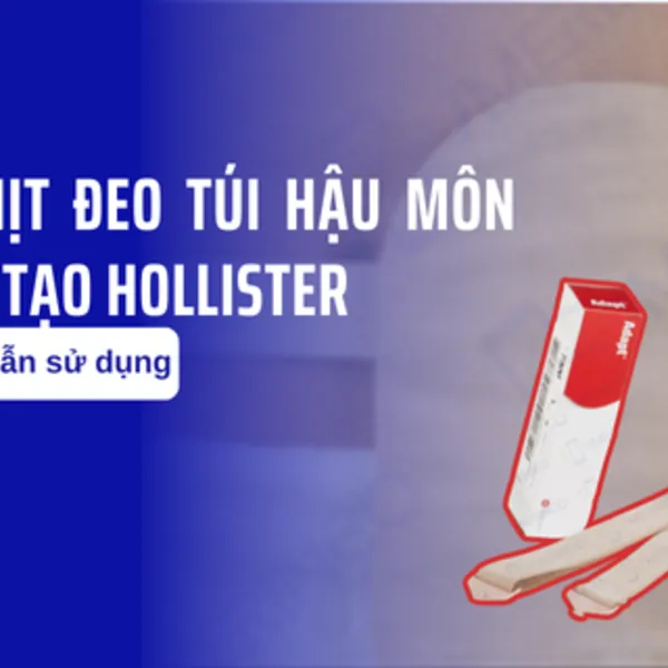 Hướng dẫn sử dụng dây nịt đeo túi hậu môn nhân tạo Hollister