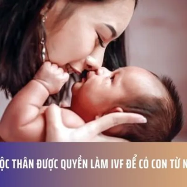 Phụ Nữ Độc Thân Được Quyền Làm IVF Để Có Con Từ Ngày 1/10