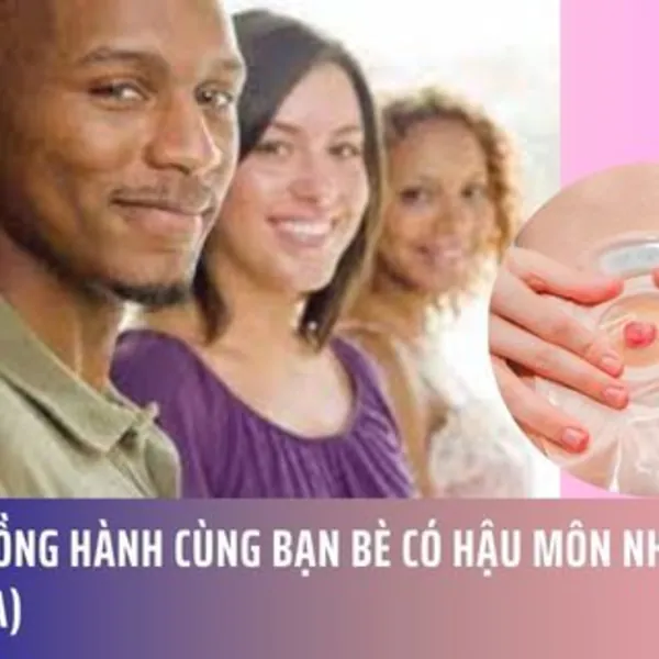 Cách đồng hành cùng bạn bè có hậu môn nhân tạo (stoma)