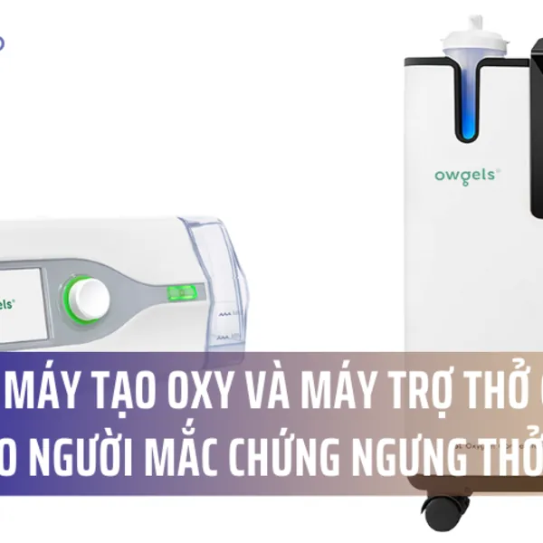 So sánh máy tạo oxy và máy CPAP dành cho người mắc chứng ngưng thở khi ngủ