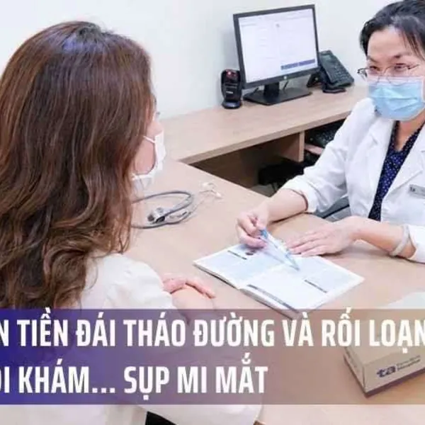 Phát hiện tiền đái tháo đường và rối loạn mỡ máu sau khi đi khám... sụp mi mắt