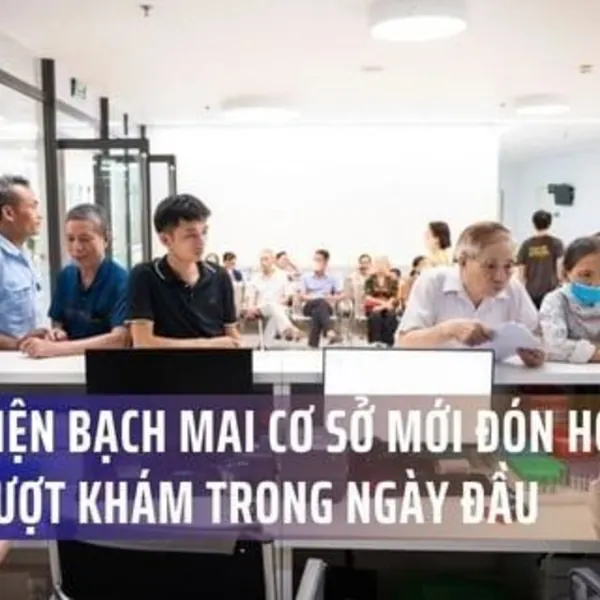 Bệnh viện Bạch Mai cơ sở mới đón hơn 1.500 lượt khám trong ngày đầu hoạt động