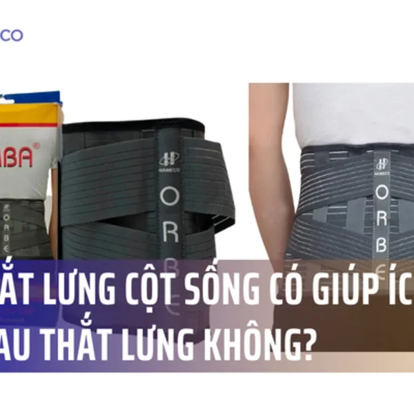 Đai thắt lưng cột sống có giúp ích cho việc đau thắt lưng không?
