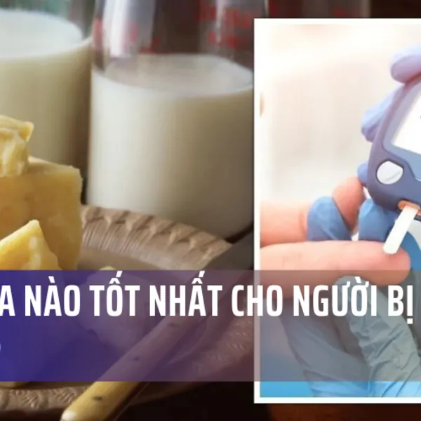 Loại sữa nào tốt nhất cho người bị tiểu đường?
