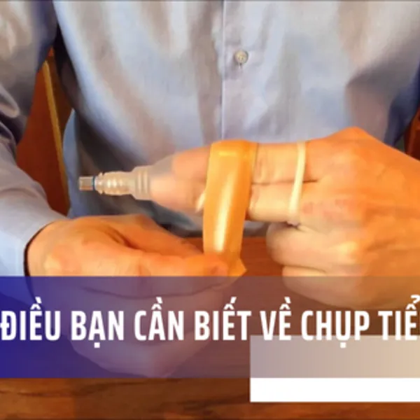 Những điều cần biết về bộ chụp tiểu ngoài cho nam