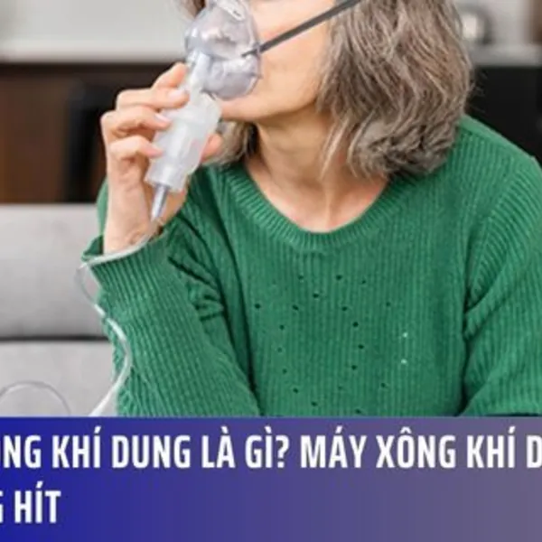 Máy Xông Khí Dung là gì? Máy xông khí dung so với ống hít