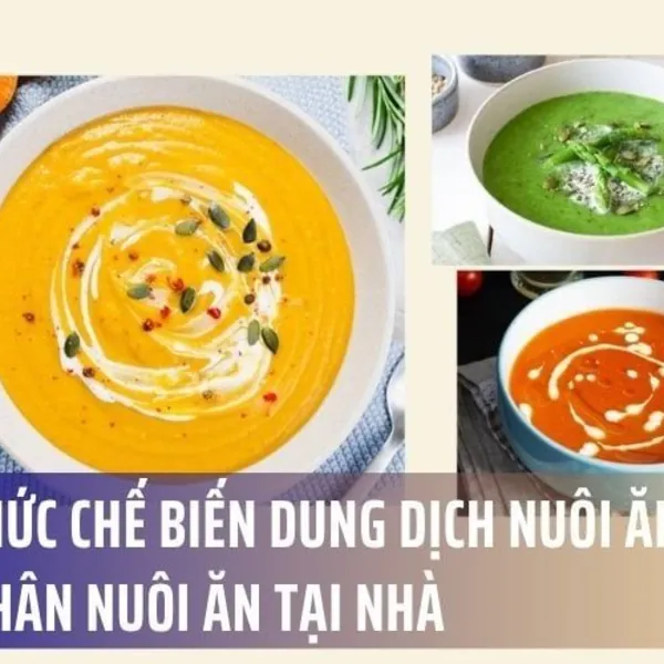 Công Thức Chế Biến Dung Dịch Nuôi Ăn cho Bệnh Nhân Nuôi Ăn Tại Nhà