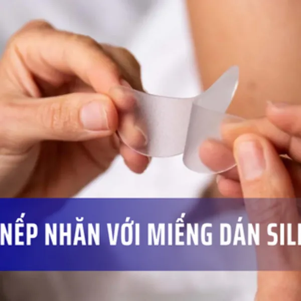 Miếng dán silicon được các bác sĩ khuyên dùng để làm giảm nếp nhăn và sẹo