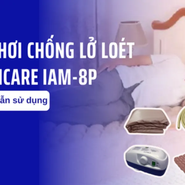 Hướng dẫn sử dụng đệm hơi chống lở loét iMediCare iAM-8P