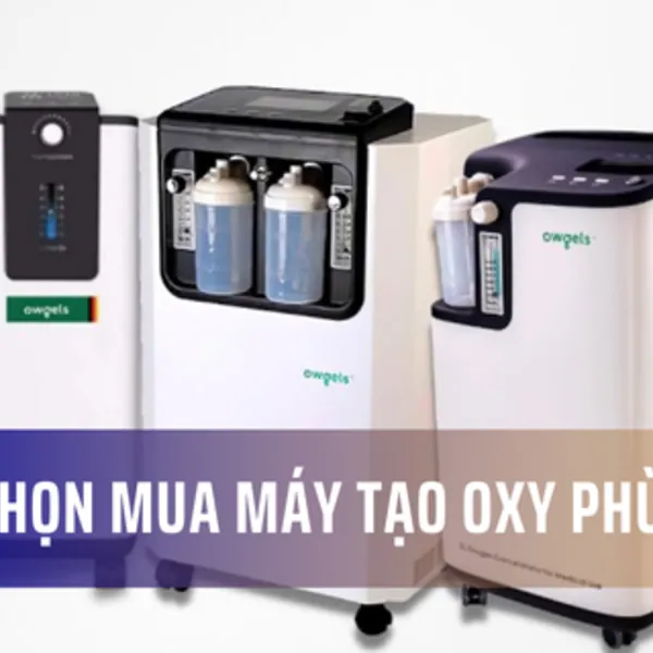 Cách chọn mua máy tạo oxy cá nhân phù hợp