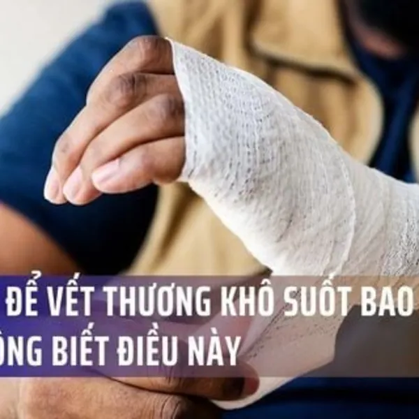 Bạn đã để vết thương KHÔ suốt bao năm mà không biết điều này