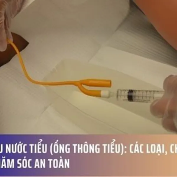 Dẫn Lưu Nước Tiểu (Ống Thông Tiểu): Các Loại, Chỉ Định & Cách Chăm Sóc An Toàn