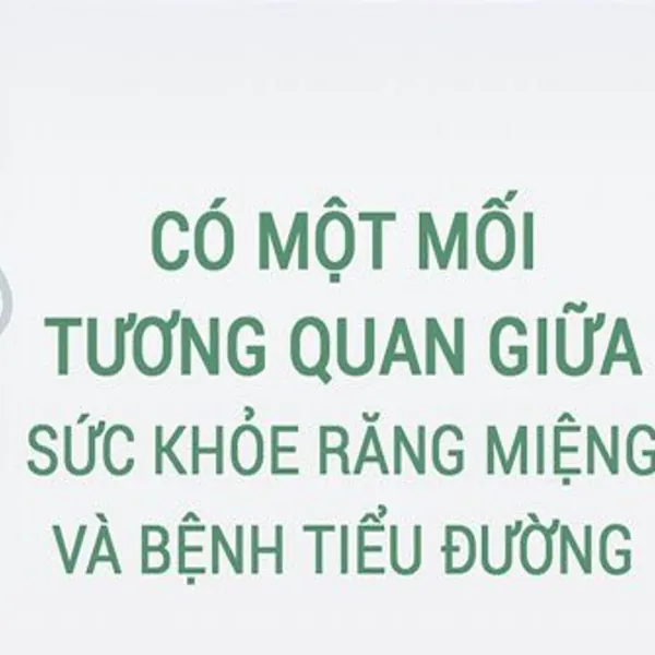 Mối tương quan giữa bệnh tiểu đường và sức khỏe răng miệng