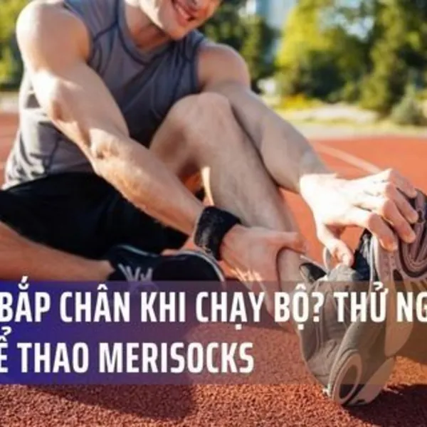 Bị đau bắp chân khi chạy bộ? Thử ngay tất nén thể thao Merisocks