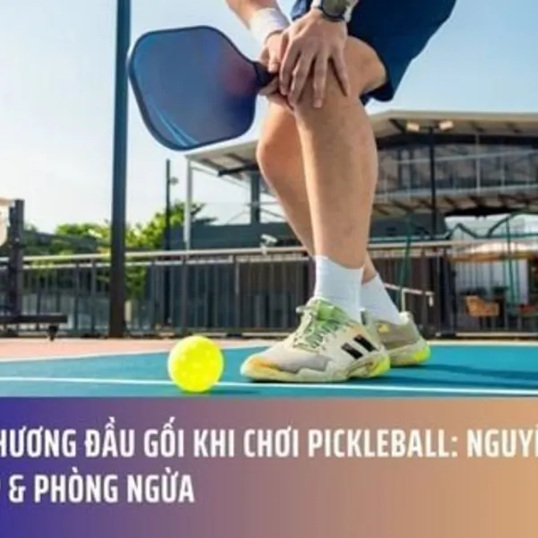 Chấn Thương Đầu Gối Khi Chơi Pickleball: Nguyên Nhân, Bài Tập & Phòng Ngừa