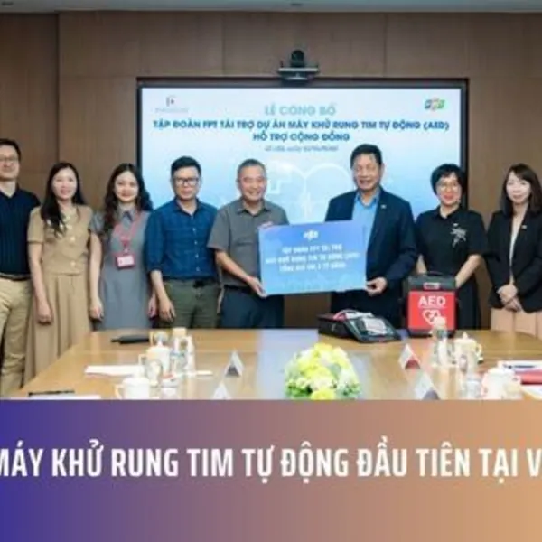 Dự Án Máy Khử Rung Tim Tự Động Đầu Tiên Tại Việt Nam