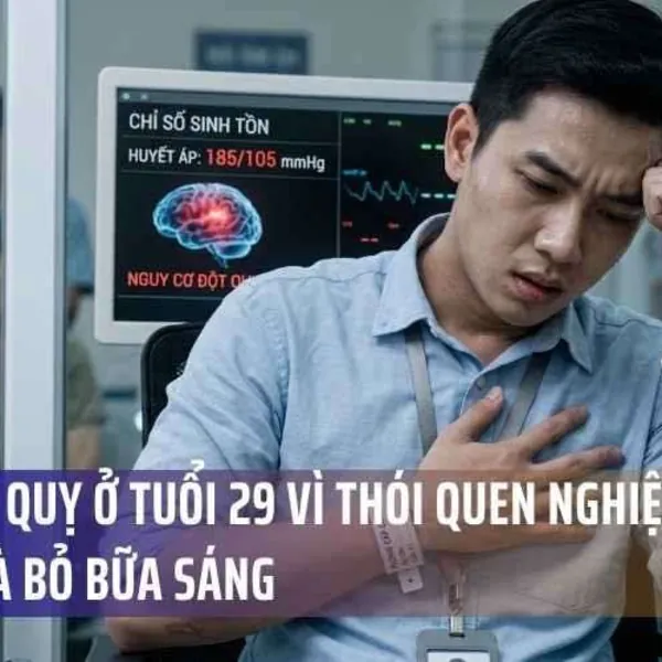 Suýt Đột Quỵ Ở Tuổi 29 Vì Thói Quen Nghiện Đồ Ăn Nhanh Và Bỏ Bữa Sáng