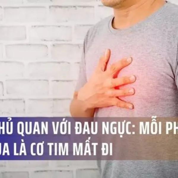 Đừng Chủ Quan Với Đau Ngực: Mỗi Phút Trôi Qua Là Cơ Tim Mất Đi