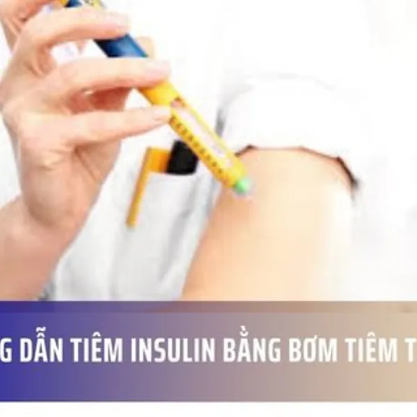 Hướng dẫn tiêm insulin bằng bơm tiêm tại nhà