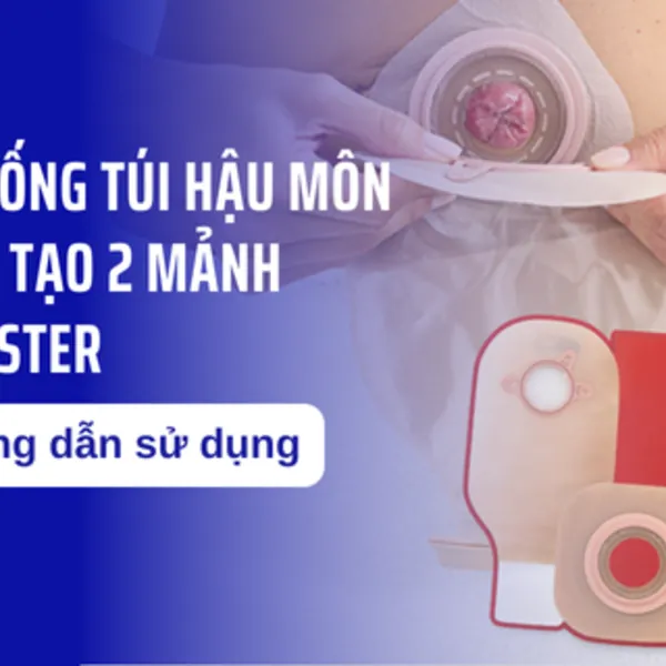 Hướng dẫn sử dụng Hệ thống Túi hậu môn nhân tạo 2 mảnh Hollister