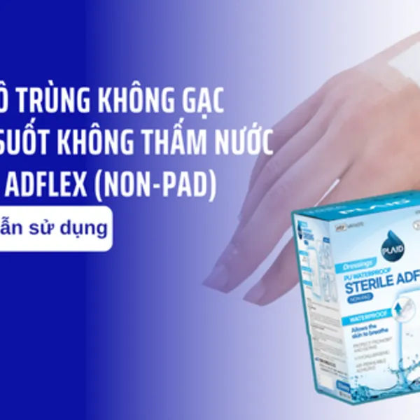 Cách sử dụng băng vô trùng trong suốt không thấm nước Sterile Adflex