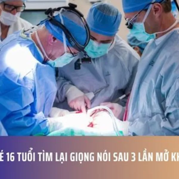 Cậu Bé 16 Tuổi Tìm Lại Giọng Nói Sau 3 Lần Mở Khí Quản
