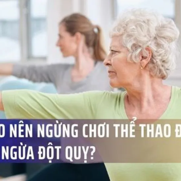 Khi nào nên ngừng chơi thể thao để phòng ngừa đột quỵ?