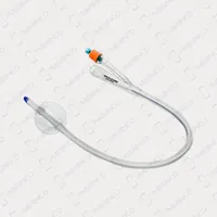 Ống thông tiểu sonde tiểu foley silicon 2 nhánh sử dụng dài ngày Idealcare